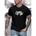 thumbnail image 1 of Sloth Print T Shirt, Tees For Men, Casual Short Sleeve T-shirt For Summer, 1 of 5