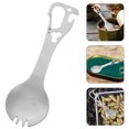 thumbnail image 2 of Shisuyan Spork Compact 1ensemble Argent 5.9x1.7x0.2In Acier Inoxydable, 2 of 8