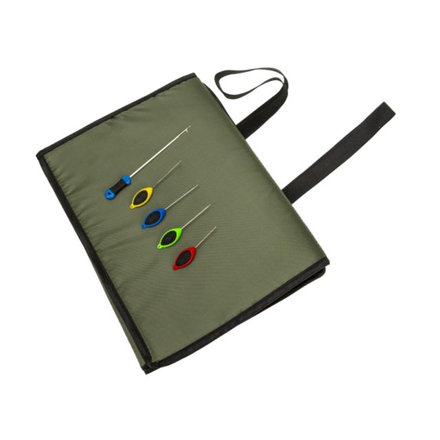 Alfombrilla para desenganchar peces, almohadilla protectora de esponja de 80 cm x 35 cm con aguja para cebar, almohadilla de aterrizaje portátil para