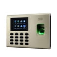 thumbnail image 1 of USB /IP RFID Card Fingerprint Recognition Time Attendance Machine Time Clcok Time Recorder Built In Battery ,Accurate Calculations, 1 of 6