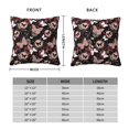thumbnail image 2 of Yiaed Butterflies1 Print Pillow Covers Super Soft Decorative Square Throw Pillow Covers Case Cushion Covers for Sofa Couch Bedroom Car Decor（No pillow core）-16"x16", 2 of 7