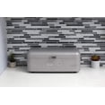 thumbnail image 2 of Home Basics SOHO Box for Kitchen Counter Dry Food Storage Container, Bin, Store Bread Loaf, Dinner Rolls, Pastries, Baked Goods, Grey, 2 of 4