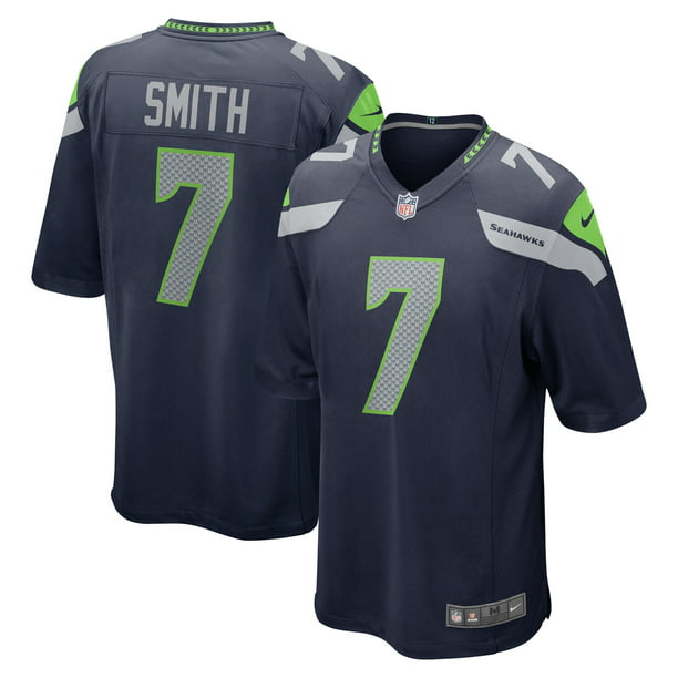 Geno Smith Seattle Seahawks Nike Game Jersey - College Navy