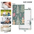thumbnail image 6 of Yayeee 100% Cotton Hand Towels for Bathroom 16" x 28" Soft Absorbent Kitchen Towel, Red Christmas Gingerbread, 6 of 7