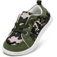 thumbnail image 1 of Zapatos STQ KIDS para niños pequeños, puntera ancha para niños/niñas, talla 6, verde militar, 1 of 9