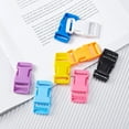 thumbnail image 1 of Cheers.US 10Pcs Plastic-Buckles Clips Release Colorful Adjustable Colored Quick Release Buckles for 25mm Webbing Strap, 1 of 7