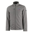 thumbnail image 2 of Men's Cutter & Buck  Gray SMU Mustangs Evoke Eco Softshell Recycled Full-Zip Jacket, 2 of 3