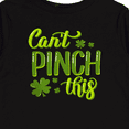 thumbnail image 4 of Inktastic St. Patrick's Day Can't Pinch This Hand Lettering Boys or Girls Long Sleeve Toddler T-Shirt, 4 of 5