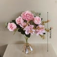 thumbnail image 6 of FAMTKT Artificial Flowers Silk Fake Flowers Valentines Bouquet for Wedding Bouquets Centerpieces Party Decorations on Clearance, 6 of 6