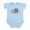 Sky Blue, variant on CafePress - Body Suit - Baby Light Bodysuit, Size Newborn - 24 Months