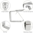 thumbnail image 3 of 4PCS Decorative Tablecloth Clips Stainless Steel Thickened Strong Cloth Clips Tablecloth Clamp Holders Table Cover Clamps Table Cloth Clips Holders for Outdoor and Indoor, 3 of 7