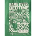 thumbnail image 2 of Wonder Nation Boys Short Sleeve Graphic Tee and Woven Wide Leg Pants Sleep Set, 2-Piece, Sizes 4-18, 2 of 3