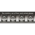 thumbnail image 2 of Field Irish Coat of Arms Tumbler Glasses - Set of 4 (Sand Etched), 2 of 2