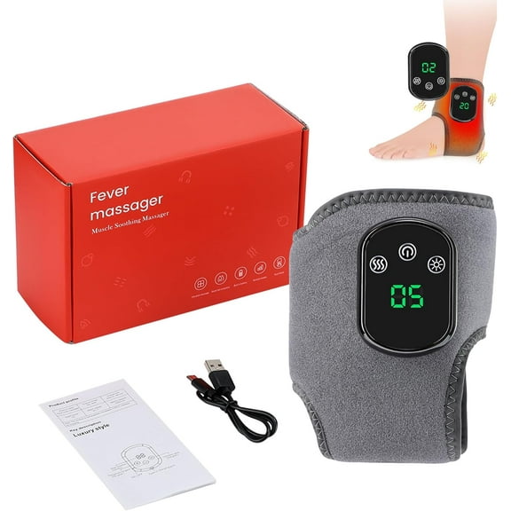 3-in-1 Foot Relief Massager for Neuropathy,USB Rechargeable Ankle & Foot Massager,3-in-1 Massage Wireless & Portable with 3 Vibration Mode