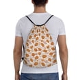 thumbnail image 2 of Kdxio Cartoon Print Drawstring Backpack Bag,Waterproof Draw String Back Sack, Gym Drawstring Bags Swim Bag For Unisex, 2 of 9