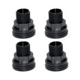 thumbnail image 1 of Accesorio de mamparo shaofei de PVC con rosca doble para tanque de agua color negro, 1 of 5