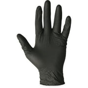 ProGuard, PGD8642L, Disposable Nitrile General Purpose Gloves, 100 / Box, Black