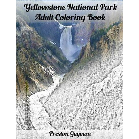 Yellowstone National Park Adult Coloring Book Walmart Com