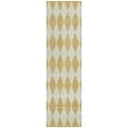 thumbnail image 2 of Addison Rugs Chantille Indoor/Outdoor Transitional Diamonds Gold Washable Runner Rug, 2'3" x 7'6", 2 of 6