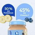 thumbnail image 4 of Gerber 2nd Foods Natural for Baby Wonder Foods Baby Food, Banana Blueberry, 4 oz Jar, 4 of 16