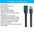 thumbnail image 3 of Varón de alta velocidad del Usb 3,0 del cable de extensión al cable femenino de la sincronización de datos de la extensión, 3 of 5