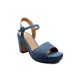 thumbnail image 1 of Sandalia Tacon Calzado Dama Lob Footwear 84402122 azul 22 LOB Footwear 84402122, 1 of 6