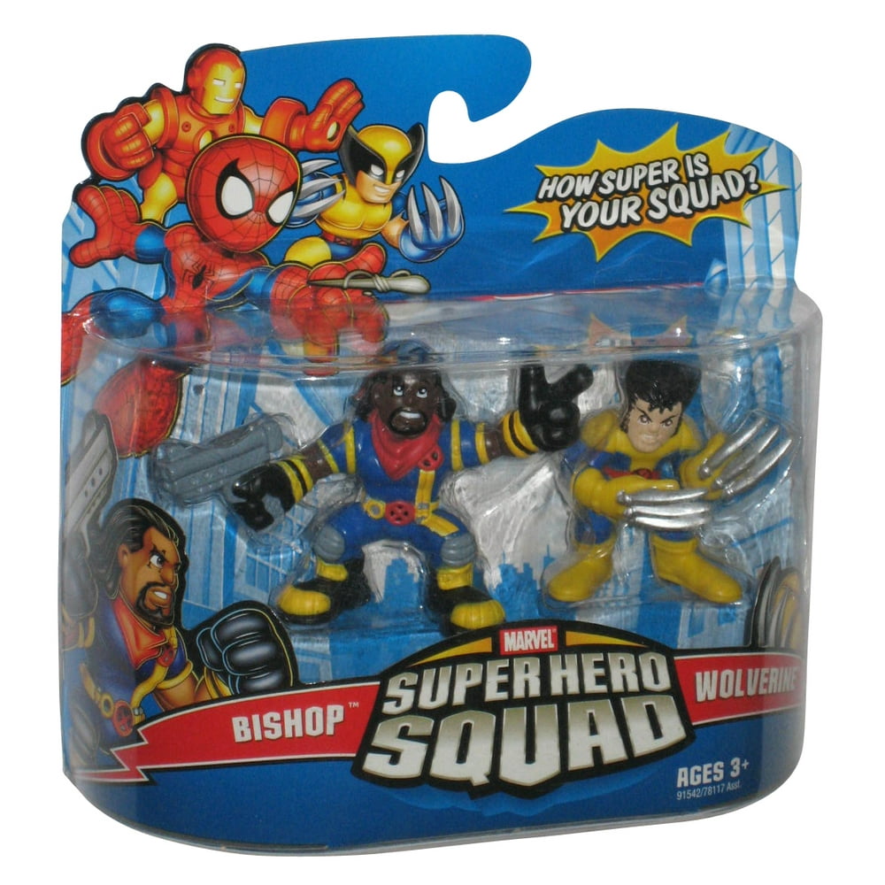 Marvel Super Hero Squad Wolverine & Figure Set 2