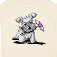 thumbnail image 4 of Inktastic Schnauzer with Heart Boys or Girls Toddler T-Shirt, 4 of 5