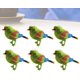 thumbnail image 3 of 6 juguetes para niños con sonido de canto real, pájaro gorrión colorido, sensor de movimiento, adorno navideño., 3 of 5