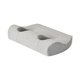 thumbnail image 3 of Cojín con orificio para la oreja Almohadillas para los oídos Cojín de espuma viscoelástica suave y cómodo Almohadilla para dormir Gris claro, 3 of 9