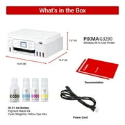 Canon MegaTank G3290 All-in-One Wireless Printer | Print, Copy Scan | Mobile Printing |2.7 Color Touchscreen | Duplex