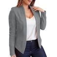 thumbnail image 2 of HongQid Women Casual Lightweight Open Front Cardigans Soft Long Sleeve Cardigans, 2 of 7