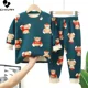 thumbnail image 2 of Nuevos pijamas gruesos y cálidos de otoño e invierno para niños y niñas, pijamas de manga larga con cuello redondo y dibujos animados, conjuntos de ropa de dormir para niños pequeños, 2 of 5