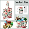 thumbnail image 3 of Sac de Courses Réutilisable Imprimé Fleur - Durable et Lavable en Machine, 3 of 6