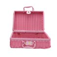 thumbnail image 1 of MesaSe Vintage Rattan Woven Storage Case Makeup Holder Suitcase Sundries Organizer Box, 1 of 6