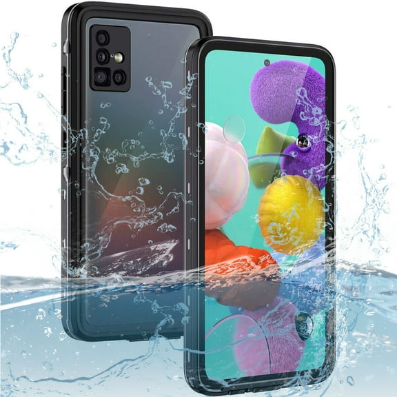 For Samsung Galaxy A51 4G Waterproof Case Shockproof Heavy Duty Full Underwater Cover Built-In Screen Protector