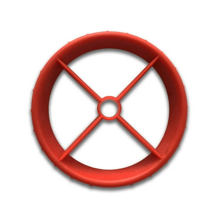 

Fusionbrands PushBerry 2-in-1 Strawberry Huller & Slicer Tool Red