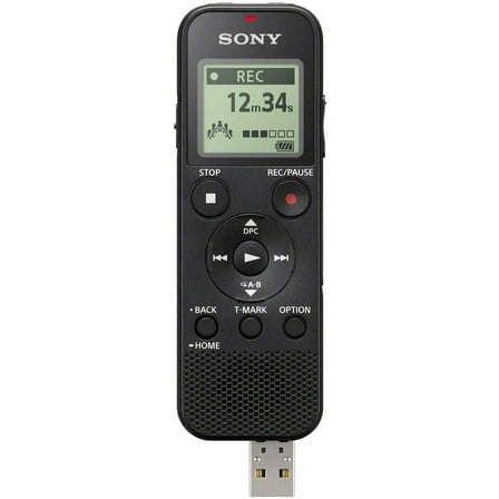 Sony ICD-PX370 Mono Digital Voice Recorder with Built-in USB Voice Recorder (Discontinued)
