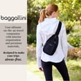 thumbnail image 2 of Bandolera Baggallini Central Park Sling pequeña de 350 ml para mujer, 2 of 6