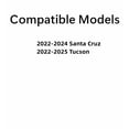 thumbnail image 2 of Tempered Passenger Right Side Front Door Window Door Glass Compatible with Hyundai Santa Cruz / Tucson 2022-2024 Models, 2 of 6