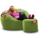 thumbnail image 1 of Puff Cama Individual 2 en 1 con Taburete Baggy Verde Manzana 100 x 180 cm Baggy Puff Baggy 2 Bed Individual Apple 100 x 180 cm, 1 of 3