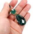thumbnail image 4 of Unique Bargains Crystal Teardrop Chandelier Prisms Hanging Beads Dark Green, 4 of 6
