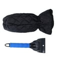thumbnail image 1 of Ice Scraper Mitt 2 in 1 Design Elastic Band Snow Shovel Glove Cold Proof, 1 of 7