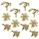 thumbnail image 5 of GOOHOCHY 12 anillos para servilletas de mesa, hebillas creativas para servilletas, decoraciones navideñas para comedor, anillos delicados para servilletas., 5 of 8