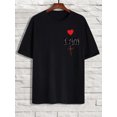 thumbnail image 1 of Camiseta 100 % algodón de 180 g para hombre. Cómoda, informal, versátil y moderna. Imprescindible para hombre: camiseta de cuello redondo y manga corta. Ideal para regalar. Impresa y enviada desde Est, 1 of 7
