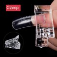 thumbnail image 1 of Nail Tips Clip Transparent Finger Poly Quick Building Gel Extension Nails Art Manicure Tool, 1 of 7