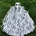thumbnail image 2 of CSChome Cheerleading Flower Ball Dance Pompoms Fluffy PET Double Pass Cheerleader Hand Flower Ball Decoration, 2 of 7
