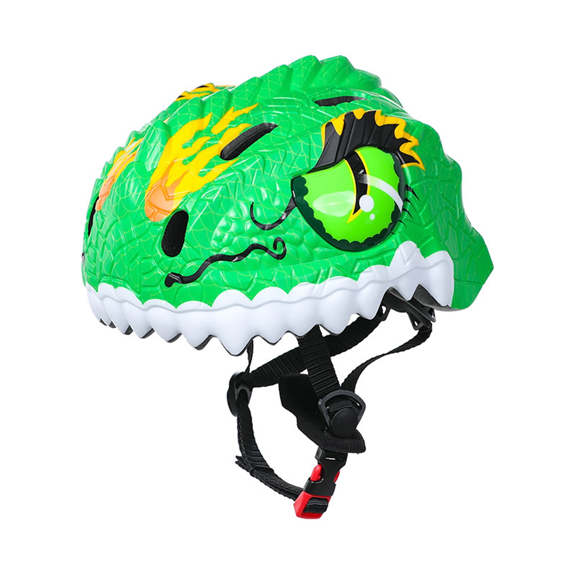ZAXARRA Enfants Velo Dinosaure Divers Sports Reglable Casque Respirant Walmart