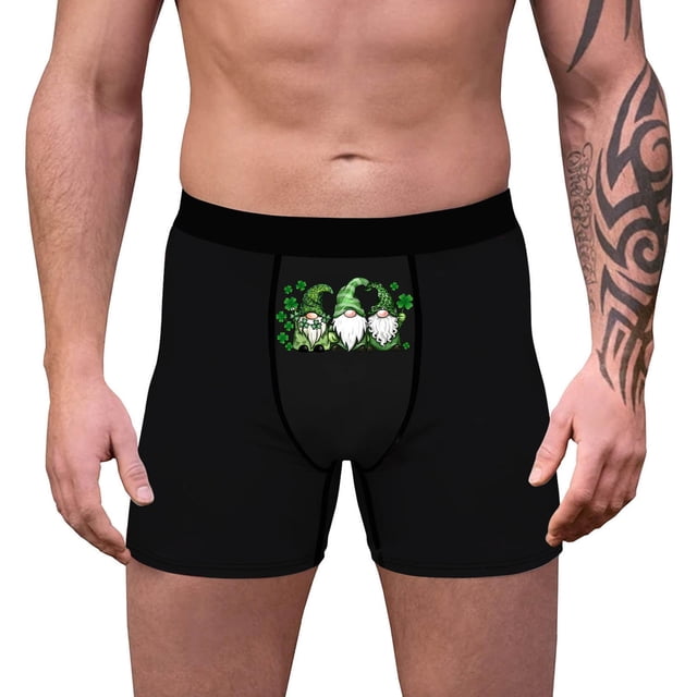 St. Patrick's Day Boxers for Men Breathable Close Fitting Underpants 1 Pc