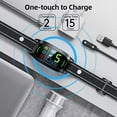 thumbnail image 4 of FAFAFROG Dog Bark Collar, Rechargeable Smart Collar, Anti Barking Training Collar with 5 Adjustable Sensitivity Beep Vibration, Bark Collar for Large Medium Small Dogs (Black), 4 of 8